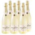 Freixenet Carta Medium Dry (6x0,75  l) – Sparkling Wine aus Spanien mit Pfirsich- und Honignoten, aus Macabeo und Chardonnay, trocken-fruchtig, passend zu Vorspeisen und Desserts