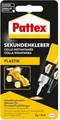 Pattex Sekundenkleber Plastix 2 Komponentenkleber 4ml/2g