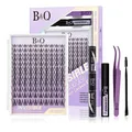 Wimpern Extensions Set 120pcs, 8-16mm, Snow Lotus, wispy, natürlich, 7 Tage