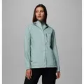 Columbia Regenjacke Pouring Adventure III Jacket sportlicher Stil, wasserdichtes und winddichtes Material grün XS (32)