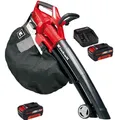 Einhell Akku Laubsauger  PXC GE-CL 36 + Starterpack Lader mit 2 Akkus 4,0 Ah