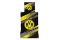 BVB Bettwäsche BVB-Bettwäsche Graffiti Streifen, Baumwolle, 2 teilig