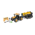 Carson 500907653 JCB Fastrac Traktor 1:16 Landwirtschaft + 500907662 Tankwagen
