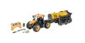 CARSON 590907653 1:16 RC TRAKTOR JCB+TANKWAGEN RTR GELB R/C Fahrzeug, Mehrfarbig