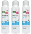 sebamed Frische Deo langanhaltende Frische 24h Deodorant Spray 0% Alu 3x 150ml