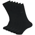 BOSS Businesssocken RS Uni Colors CC (3-Paar) mit dezentem Markenschriftzug grau 39-42