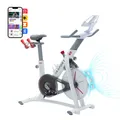 JASPORT Smart Indoor Speedbike S3, leiser Heimtrainer mit Magnetbremssystem, kompatibel mit Kinomap & Zwift, App mit Trainingskursen