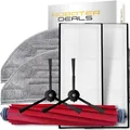 Zubehör Set, Ersatzteile Kit für Roborock S7 Max Ultra (2x Filter, 2x Pad, 2x Se