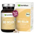 Bio Selen Kapseln aus Senfsamen | im Glas | 100µg pro Kapsel | 3-Monatsversorgung | Organisch | Nur 1 Kapsel täglich | Selen Bio | vegan, laborgeprüft und in Deutschland hergestellt