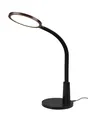 Reality Leuchten LED Schreibtischleuchte Sally R52671102, Kunststoff Schwarz matt, inkl. 8.4 Watt LED, 4-fach Touch, Timer-Funktion