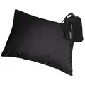 Cocoon Reisekissen COCOON Travel Pillow black - Reisekissen mit synthetischer Füllung schwarz 8 cm x 29 cm x 0 cm