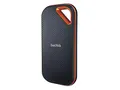 SanDisk Extreme PRO 2 TB NVMe SSD (tragbare, USB-C, bis zu 1050 MB/s Lesen und 1050 MB/s Schreiben, robust und wasserbeständig, Karabinerhaken)]
