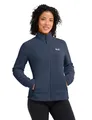 Jack Wolfskin Damen Fleecejacke mit Reißverschluss Taunus 100 Full Zip Polartec wärmend leicht atmungsaktiv schnelltrocknend für Frauen Outdoor und Alltag