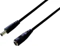 BKL Electronic 072069 Niedervolt-Verlängerungskabel Niedervolt-Stecker - Niedervolt-Buchse 5.5mm 2.5mm 5.5mm 2.5mm 3.00m 1St.