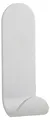 Zone Denmark A-Hook Haken, Wandhaken, Kleiderhaken, Garderobenhaken (Schrauben Unsichtbar), 2,5 x 3,3 x 7,5 cm, Soft Grey (Grau)