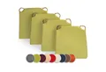 sunnypillow Stuhlkissen 4er Set Kissen Maße: 42 (vorne), 35 (hinten) x 40 x 5 cm