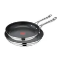 Tefal Jamie Oliver Cook´s Direct On E304S2 Pfannen-Set - Schwarz, 2-teilig