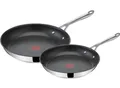 Tefal Jamie Oliver Cook's Direct 2-teiliges Bratpfannen-Set, 24, 28 cm Induktion