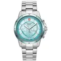Swiss Alpine Military Schweizer Uhr Douglas silberfarben