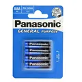 Panasonic Batterie Plus (4) R3 AAA Micro-Blister