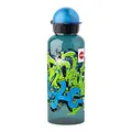 Emsa 518129 Kinder-Trinkflasche, 600 ml, Sicherheitsverschluss, Motiv: Teens Graffiti, Material: Trinkflasche aus Tritan (bruchfest), 7.5 x 7.5 x 21.4 cm