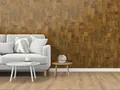 Kork Paneele DECODALLE Element rustic black Korkplatte Korkpaneele Wandpaneele