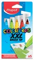 Maped - Pinsel-Filzstifte COLOR'PEPS JUMBO BRUSH mit flexibler XXL-Spitze - x5 Stifte