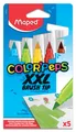 PinselFilzstifte COLOR'PEPS JUMBO BRUSH mit flexibler XXLSpitze  x5 Stifte