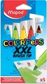 Maped Filzstifte Color Peps XXL B�rste Filz Spitze 5pk