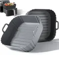 Marsgarlan Silikonform Heißluftfritteuse 2 Stück für Ninja AF140EU AF170EU AF180EU/EUCP, COSORI, Philips NA230/00 HD9280/90, Chefman, Silikoneinsatz für 4.7L, 5.5L, 5.7L, 6L 6,2L, Silikon Zubehör