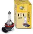 HELLA 8GH 008 358-121 Glühlampe H11 12V 55W PGJ19-2