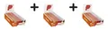 3 x Powerbar Ride Energy Bar (18x55g) Peanut Caramel (37,03 EUR/kg)