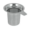 METALTEX 253835 Tee-Sieb groß mit Griff, Inox, Teesieb für Tassen und Teegläser