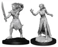 Dungeons & Dragons Magic The Gathering Unpainted Miniatures: Vampire Lacerator & Vampire Hexmage (6 Units)