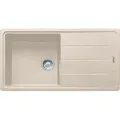 Franke Basis - Fragranit Spülbecken BFG 611, 970x500 mm, Sahara 114.0285.308 - Beige
