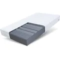 FDM Comfort Plus Schaumstoffmatratze 90x200 cm Höhe 16 cm 7-Liegezonen Matratze Kaltschaum H3 Öko-Tex Allergikergeeignet Bezug Waschbar Abnehmbar Weiß