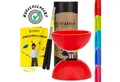 Diabolo Freizeitsport Spiel Diabolo Set Basic & Pro - Jonglier-Set, Handsticks aus Aluminium, Ersatzschnur (160cm) & Gedruckter Anleitung