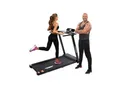 Miweba Sports Laufband Home Track HT500, klappbar, 1-14 km/h, Handy/-Tablethalter, 12 Programme (Schwarz)