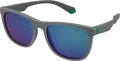 POLAROID Kinder PLD 8049/S 3U5 GREY GREEN 49/16/130 JUNIOR Sonnenbrillen