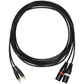 Sommer Cable ONH7-0500-SW SC-Onyx 2 x XLR Male - 2 x Cinch Male 5 Meter - Audiokabel