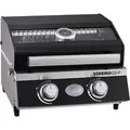 Rösle Gasgrill BBQ-Portable VIDERO G2-P 50mbar schwarz - Schwarz