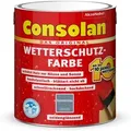 Wetterschutzfarbe 2,5 L Sommerblau - Consolan