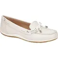 Geox VEGA Damenschuhe - bequeme Slipper - Halbschuhe weiß Freizeit NEU - Weiß - 36