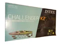 INTEX Komplettset Challenger K2 Kajak Schlauchboot Inkl. Paddel+Pumpe 2 Personen