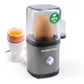 GOURMETmaxx Eierkocher für 1 Ei | Egg Boiler mit Eierstecher im Messbecher | Egg Cooker – 3 Härtegrade für deinen Eierbecher | Design Eierkocher klein – spülmaschinenfeste Teile