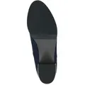 Caprice Damen Stiefel Langschaft Stretch clean modern Block Absatz 9-25506-41, Größe:40.5 EU, Farbe:Blau - Blau - 40,5