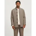 Jack & Jones Wolljacke JJEHARRISON WOOL JACKET SN Materialmix, regular fit beige M (50)