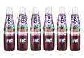 TRi TOP Beeren-Mix Sirup 6er-Set - je 600 ml Fruchtsirup mit weniger Zucker, ideal für Wassersprudler, als Erfrischungsgetränk, für Desserts und Cocktails