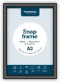 EUROPEL Plakatrahmen DIN A3 25 mm schwarz