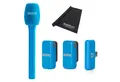 RØDE Rode Mikrofon-Funksystem Wireless Micro USB-C Interview Set Blau. Digitales Aufnahmegerät (Vorteils-Set mit Handadapter)